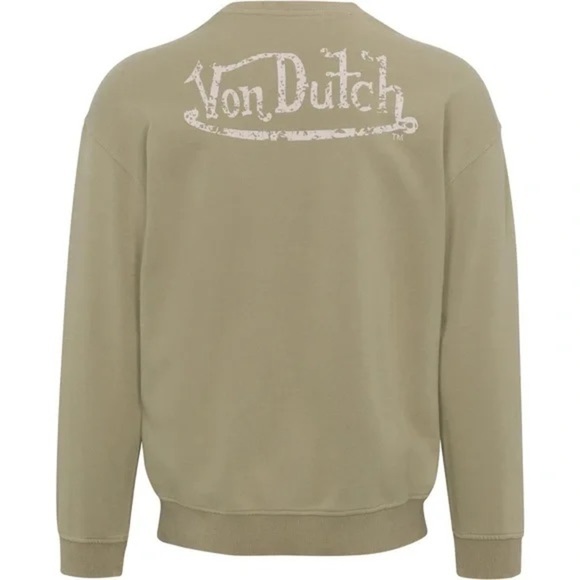Von Dutch Other - Von Dutch Men’s SAGE FRENCH TERRY CREW NECK
SWEATER/Pullover | NEW/NWT!!🤎🤎